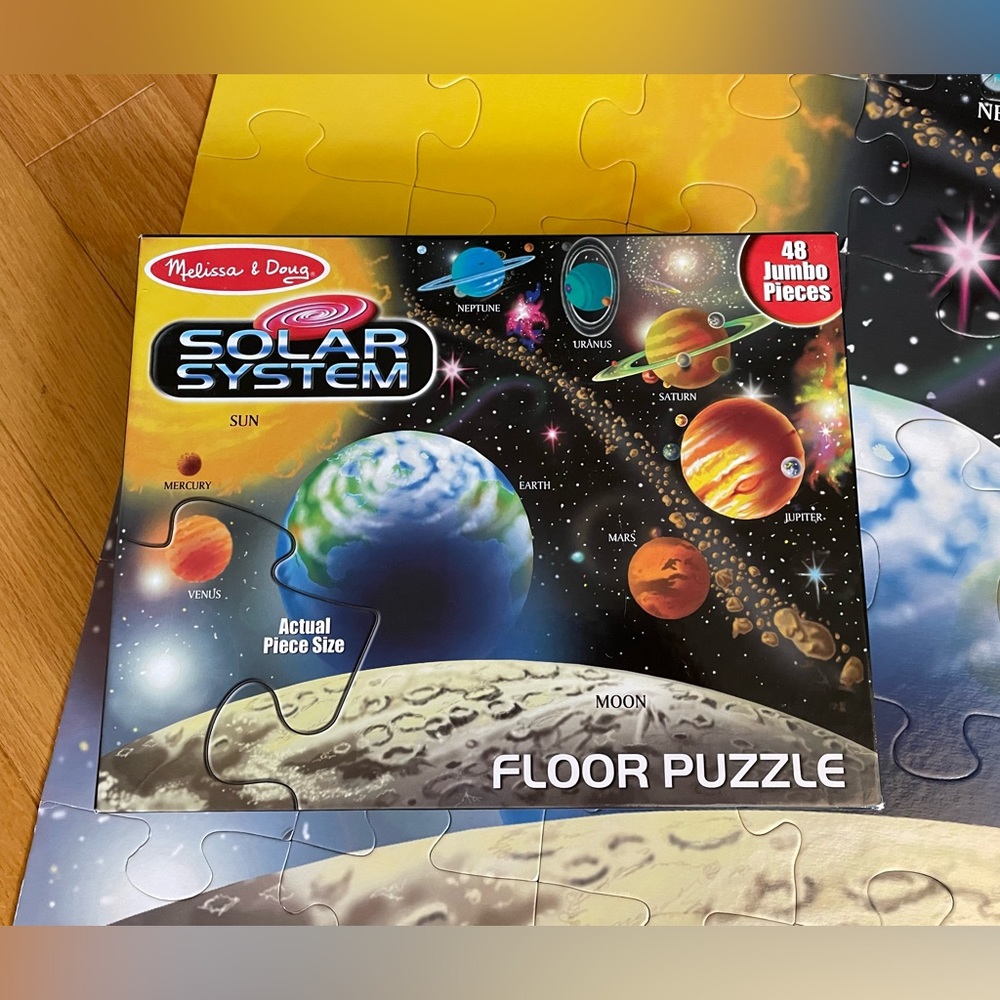 Melissa and Doug solar system 48 piece jumbo puzzle